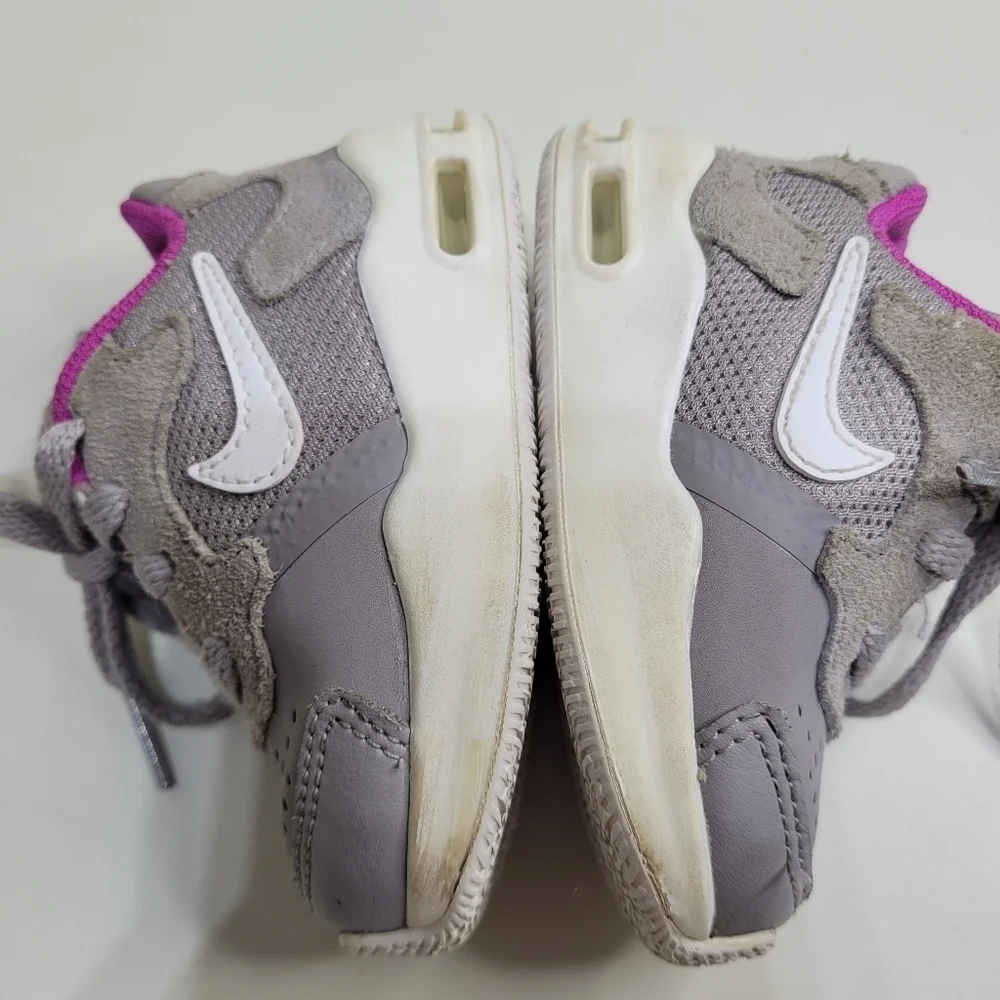 Nike Air Max Guile Grey and Pink Sneakers 917644-004 Size Girl's 5C